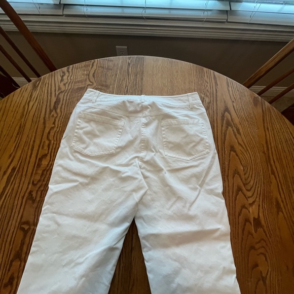 J. McLaughlin Women's White Pants Jeans SIZE-6 - Picture 3 of 10
